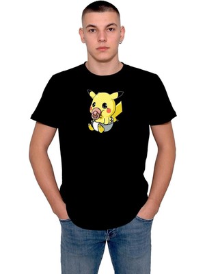 BUMETA Bebek Pikachu Pikaçu Elektrik Baby Tişört  T-Shirt