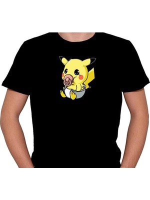 BUMETA Bebek Pikachu Pikaçu Elektrik Baby Tişört  T-Shirt