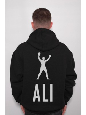 BUMETA Muhammed Ali Clay Smile Box Boxing Sweatshirt  Kapüşonlu Hoodie