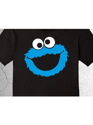 BUMETA Susam Sokağı Cookie Kurabiye Canavarı Tişört Çocuk T-Shirt