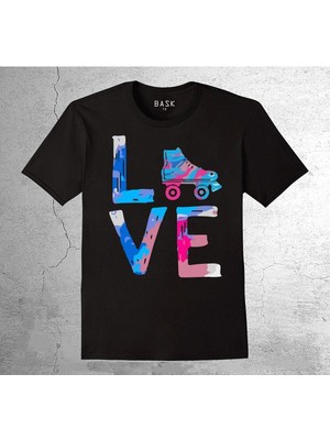 BUMETA Love Paten Skate Aşk Rolling Tişört Çocuk T-Shirt
