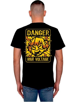 BUMETA Danger High Voltage Tehlike Voltaj Tişört  T-Shirt