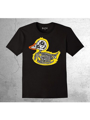 BUMETA Ördek Iskelet Kemik Duffy Tişört Çocuk T-Shirt