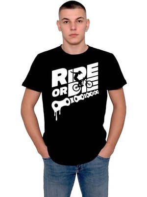 BUMETA Ride Or Die Bisiklet Bicycle Tişört  T-Shirt