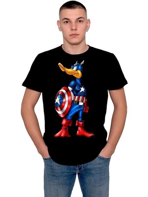 BUMETA Captain Daffy Kaptan Ördek Duck Tişört  T-Shirt