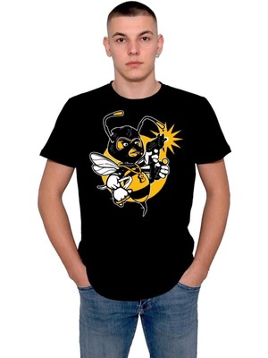 BUMETA Arı Gang Bomb Wasp Savaşçı Arı Tişört  T-Shirt
