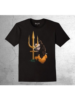 BUMETA Aquaman Jason Momoa Deniz Oceans King Tişört Çocuk T-Shirt