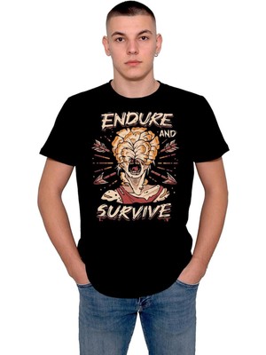 BUMETA Endure And Survive Savaşçı Kadın Tişört  T-Shirt