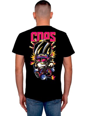 BUMETA Crops Kask Guns Player Fast Tişört  T-Shirt