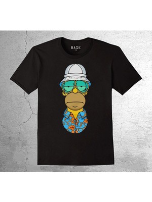 BUMETA Simpson Hacıyatmaz Summer Holiday Oyuncak Tişört Çocuk T-Shirt
