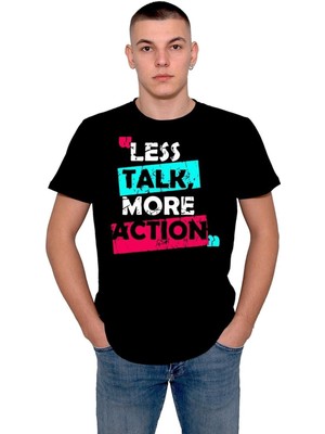 BUMETA Less Talk More Action Tişört  T-Shirt
