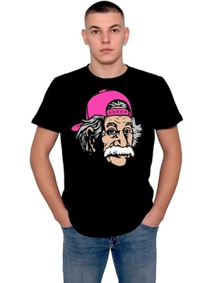 BUMETA Albert Einstein Hippi Kep Tişört  T-Shirt
