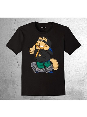 BUMETA Sevimli Kedi Hippi Cat Tişört Çocuk T-Shirt