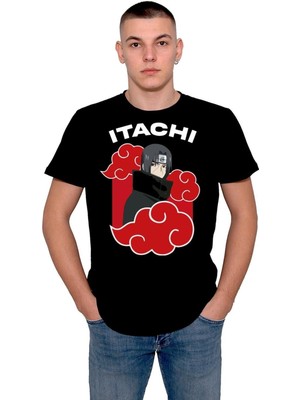 BUMETA Naruto Itachi Japanese Anime Tişört  T-Shirt
