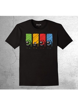 BUMETA Among Us Game Gamer Konsol Tişört Çocuk T-Shirt