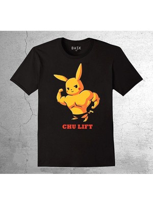 BUMETA Pokemon Pikachu Pika Chulift Gym Fitness Tişört Çocuk T-Shirt