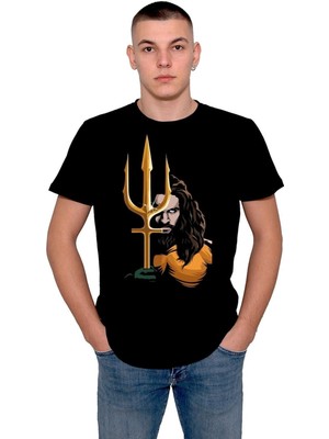 BUMETA Aquaman Jason Momoa Deniz Oceans King Tişört  T-Shirt