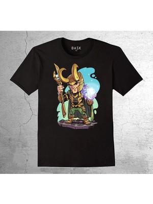 BUMETA Loki Ice Buz Asa Thor Tişört Çocuk T-Shirt
