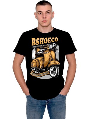 BUMETA Vespa Motor Bshoece Scooter Motorsiklet Tişört  T-Shirt