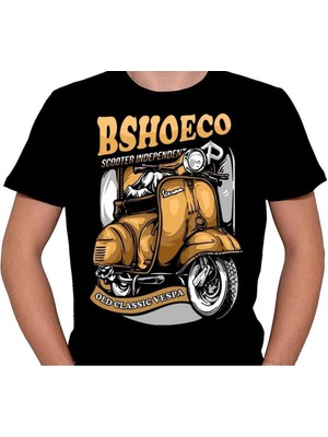 BUMETA Vespa Motor Bshoece Scooter Motorsiklet Tişört  T-Shirt