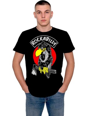 BUMETA Rockabilly Akbaba Müzik Music Rock Tişört  T-Shirt