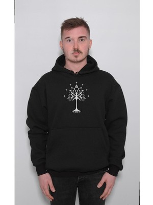 BUMETA The Lord Of The Rings Yüzüklerin Efendisi Ağaç Sweatshirt  Kapüşonlu Hoodie