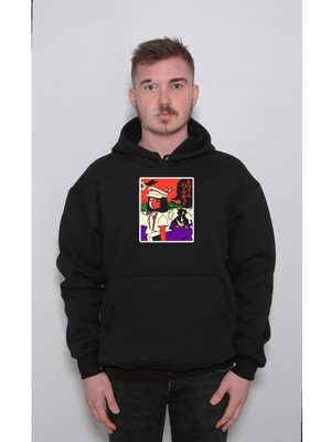 BUMETA Anime Japanese Japon Sweatshirt  Kapüşonlu Hoodie