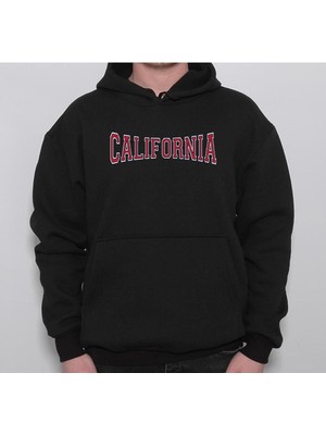 BUMETA California America Amerika Üniversite Ünivercity Sweatshirt  Kapüşonlu Hoodie