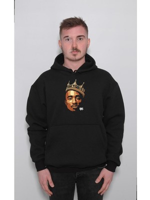 BUMETA 2pac Tupac Rap Rapstar Gangsta Sweatshirt  Kapüşonlu Hoodie