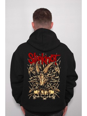 BUMETA Slipknot Heavy Metal Sweatshirt Kapüşonlu Hoodie