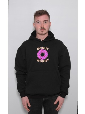 BUMETA Donut Worry Cake Sweatshirt  Kapüşonlu Hoodie