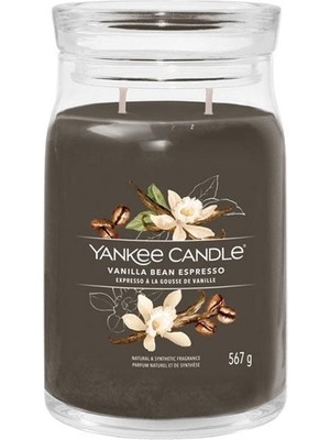 Yankee Candle 1701377E Büyük Mum Vanilla Bean Espresso