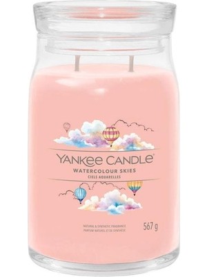 Yankee Candle 1734816E Büyük Mum Watercolour Skies