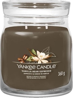 Yankee Candle 1701388E Orta Mum Vanilla Bean Espresso