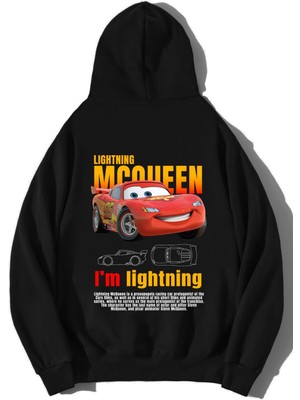 Brz Collection  Oversize Şimşek Mcqueen Hoodie