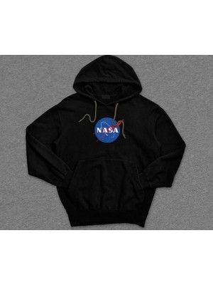 BUMETA Nasa Astronot Cosmos Space Sweatshirt  Kapüşonlu Hoodie