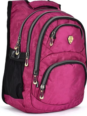 Elatae Unisex Ortopedik Çok Gözlü Günlük Seyahat Okul Sırt Çantası 2226