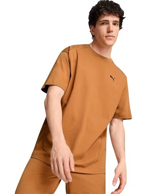 Puma Rad/cal Erkek Kahverengi Günlük Stil T-Shirt 68161764