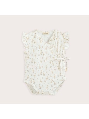 Chakra Goose Fırfırlı Body Ekru