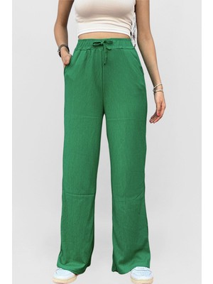 CMZ Collection Kadın Yüksek Bel Palozzo Beli Lastikli Pantolon