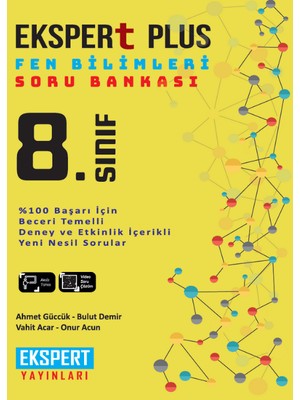 8. Sınıf Ekspert Plus Fen Bilimleri Soru Bankası