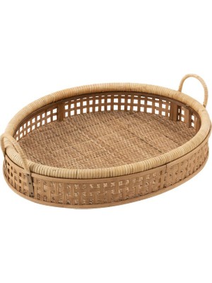 Laromita Decoration Conny Bambu Tepsi Oval