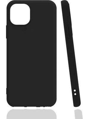 Apple iPhone 13 Uyumlu Kılıf Zore Biye Silikon, Siyah