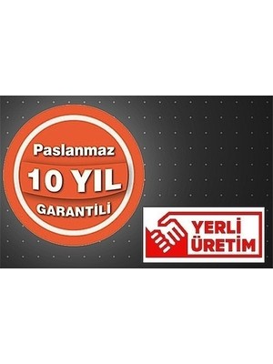 Çelik Banyo VZ10-007 Paslanmaz Pirinç Vizyon Kapaklı Tuvalet Kağıtlık