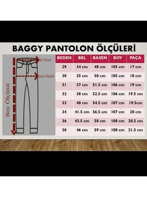 Ceza Denim Erkek Siyah Baggy Fit Rahat Kesim Likrasız  Pamuk Kot Pantolon G-125