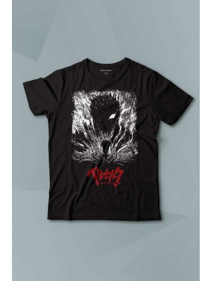 Kendim Seçtim Berserk Manga Anime Guts Kılıç Baskılı T-Shirt Çocuk Tişört