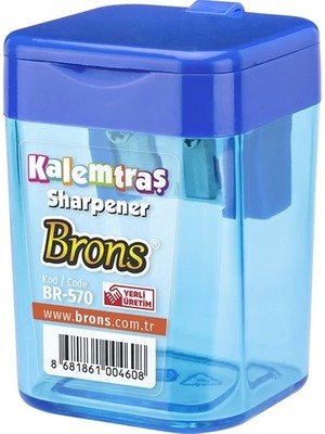 Brons Hazneli Kare Kalemtraş BR-570