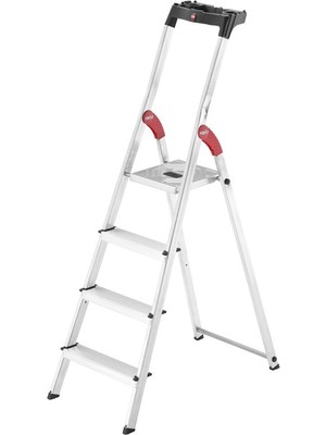 Hailo 8160-407 L60 Merdiven 4 Basamaklı