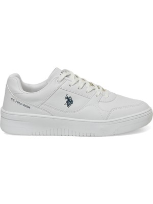 U.S. Polo Assn. Lee Wmn 4Pr Beyaz Kadın Sneaker