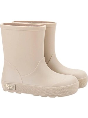 İgor Yogi Bej Çocuk Yağmur Bot Çizme Beige W10291-004 v1